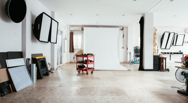 Chuẩn bị thiết bị và không gian