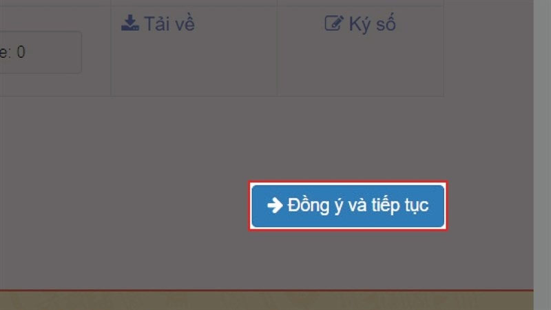 Hoàn tất và lưu lại mã hồ sơ để tra cứu kết quả