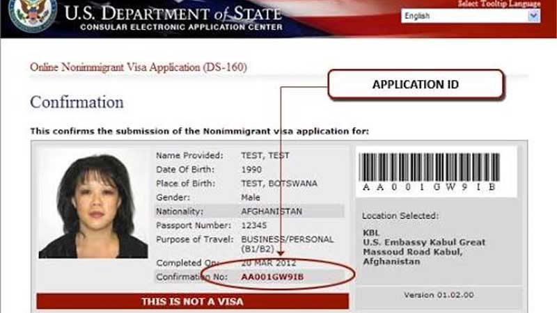 Cách kiểm tra tình trạng hồ sơ CEAC sau khi nhận giấy xanh visa Mỹ