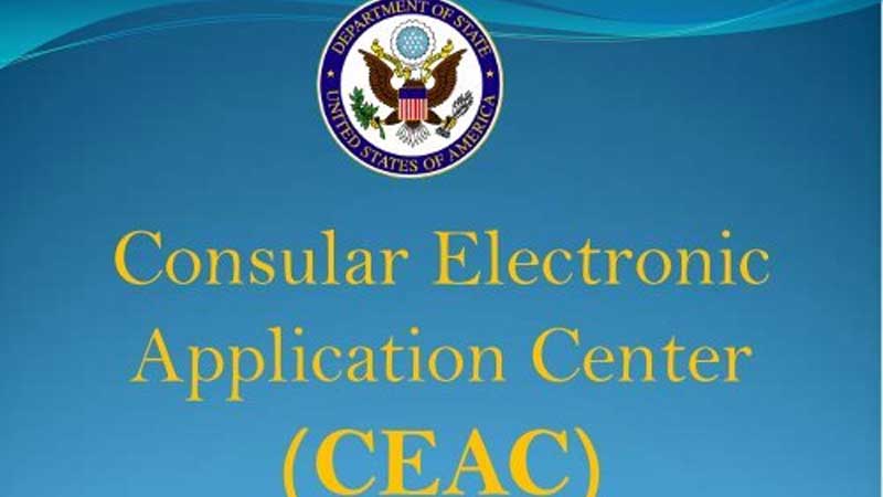 Cách kiểm tra tình trạng hồ sơ CEAC sau khi nhận giấy xanh visa Mỹ