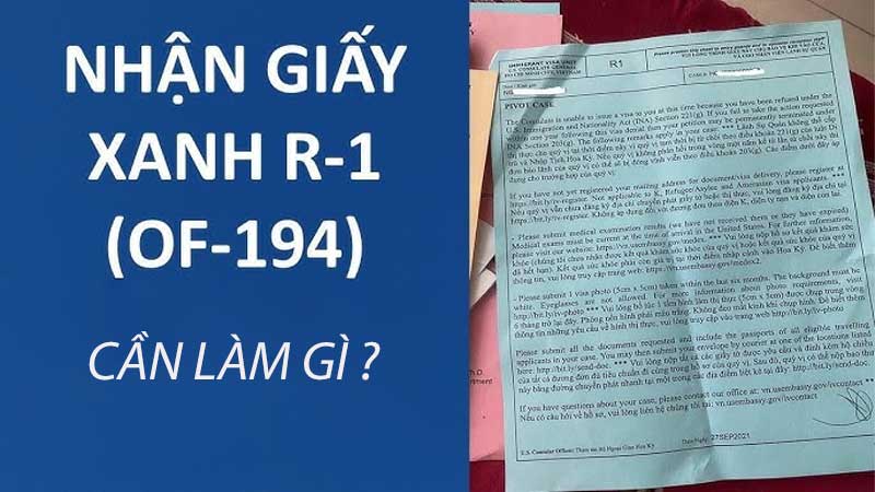 Giấy xanh là gì? Cách bổ túc hồ sơ R1 mới 2026