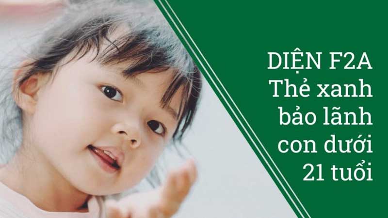 Người có thẻ xanh Mỹ được bảo lãnh ai?