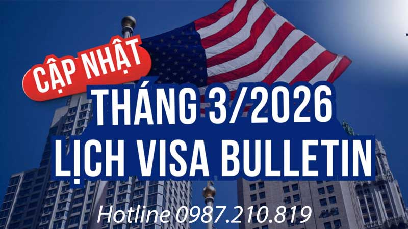 Visa Bulletin tháng 3/2026
