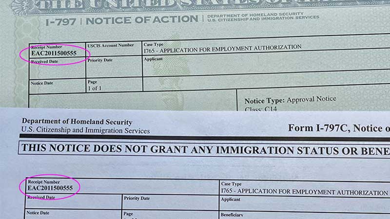 USCIS Receipt Number