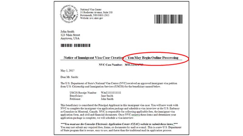 NVC Case Number