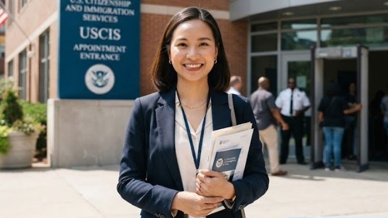 Nộp đơn bảo lãnh tại USCIS